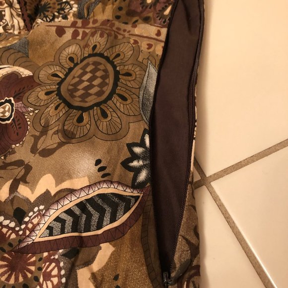 Summer dres, straps, floral pattern, lining - Picture 5 of 6